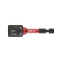Головка магнитная Milwaukee 1/4", шестигранная, 12 мм Shockwave, ударопрочная (4932492442) - уменьшенное изображение 1