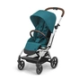 Коляска Cybex Eezy S Twist+ 2 SLV B River Blue turquoise (з бампером) (521001773) - зменшене зображення 1