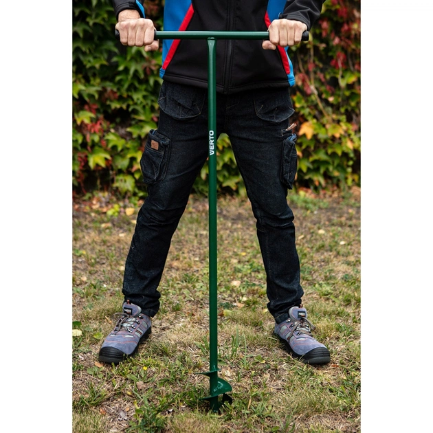 Земляний бур Verto ручний для грунту d11см, 120см, 1.7кг (15G071) - picture 5
