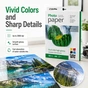 Фотопапір ColorWay A4 155г Glossy 50ст. (PGD155050A4) - зменшене зображення 6