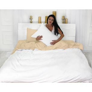 Постільна білизна MirSon Велюр Winter Terry 28-0010 Flax Двоспальний (2200004012452) зображення 1