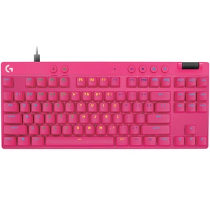 Клавiатура Logitech G PRO X TKL Rapid Magenta (920-013253) зображення 1