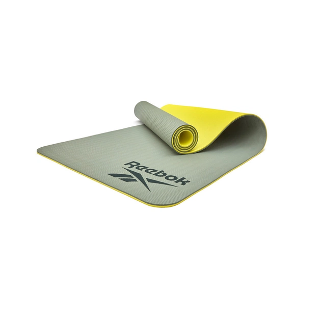 Килимок для йоги Reebok Double Sided Yoga Mat зелений RAYG-11042GR (885652020831) - зображення 6