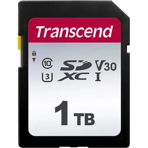 Карта пам'яті Transcend 1TB SDXC UHS-I U3 (TS1TSDC300S) зображення 1