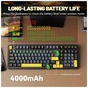 Клавіатура Attack Shark X98 RGB Wireless/Bluetooth/USB UA Star Black (X98SB_AS) - зменшене зображення 7