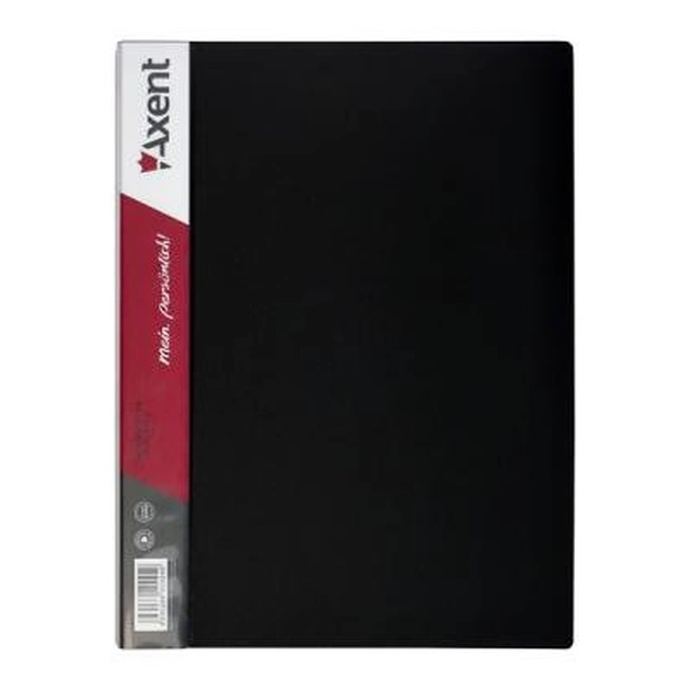 Папка з файлами Axent 30 sheet protectors, black (1030-01-А) - picture 1