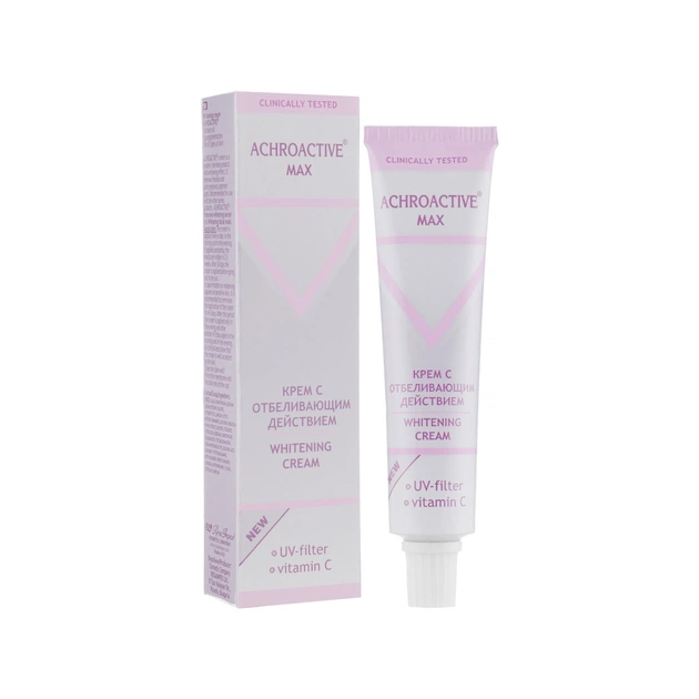 Крем для обличчя Achroactive Max Whitening Cream Відбілювальний 45 мл (3800010502313) - зображення 1