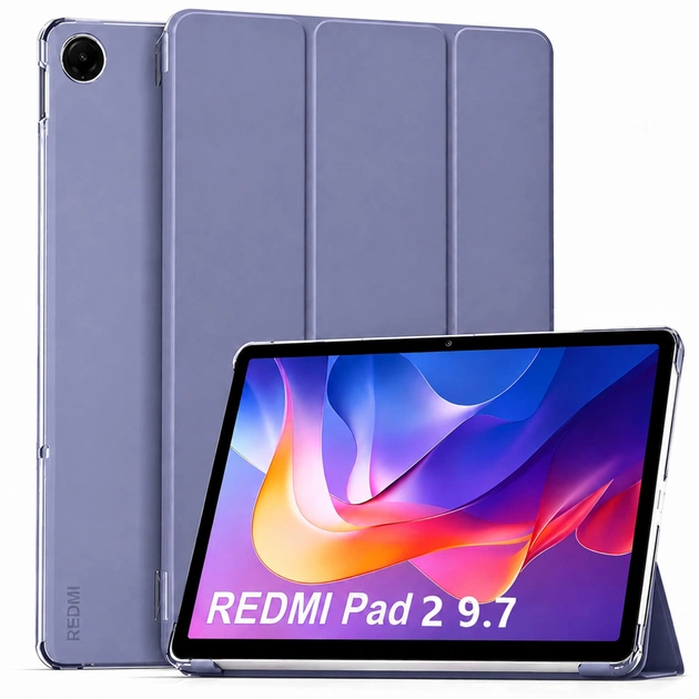 Чохол до планшета Armorstandart Flex Case Xiaomi Redmi Pad 2 9.7 Lavender Purple (ARM92428) - зображення 1