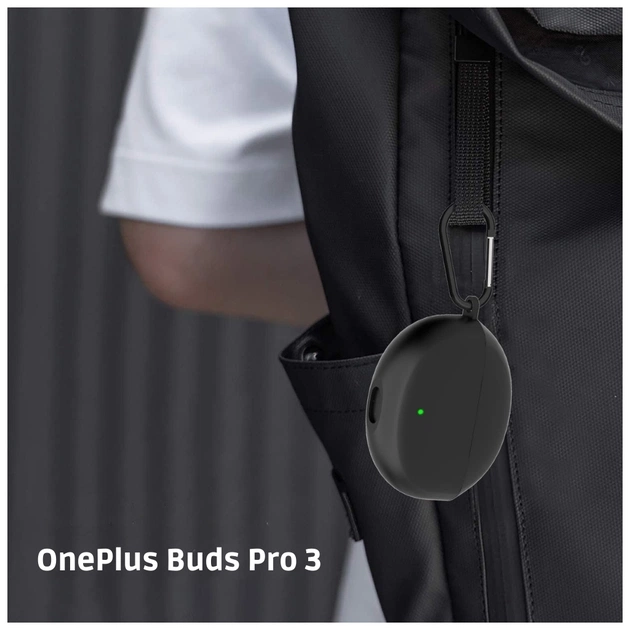 Чохол для навушників BeCover для OnePlus Buds Pro 3 Black (714835) - picture 6