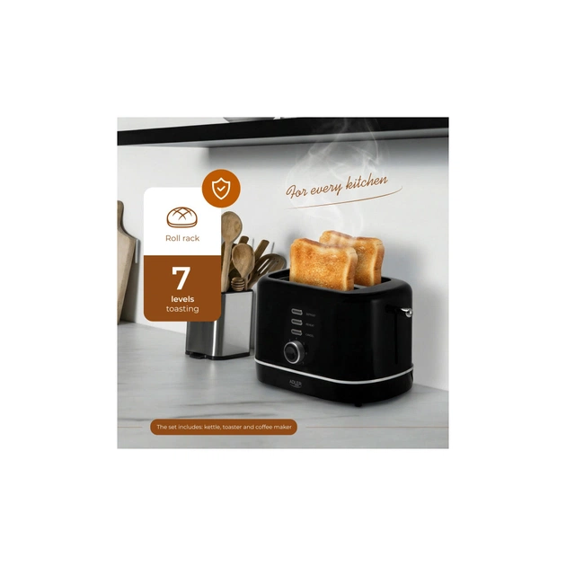 Тостер Adler AD 3224 black - picture 9