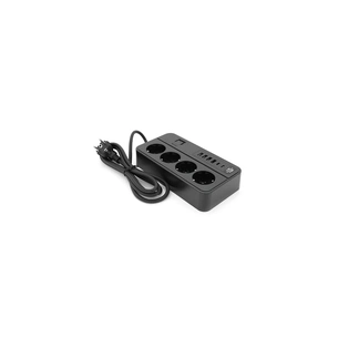 Сетевой фильтр питания Voltronic G13, 3000W, 4 роз, 4USB 3,2А, 2 Type-C, 2м Black (YT-G13) изображение 1
