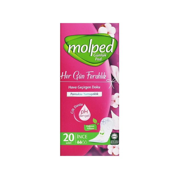 Щоденні прокладки Molped Everyday Freshness Deo 20 шт (8690536805822/8690536844760) - зображення 1