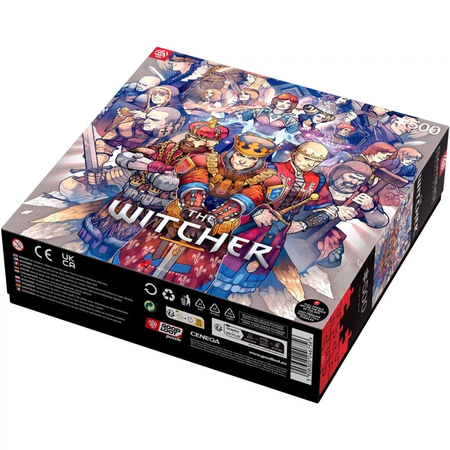 Пазл GoodLoot The Witcher Northern Realms 500 елементів (5908305246756) - picture 7