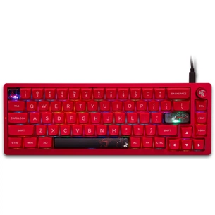 Клавіатура Thunderobot VIC68 Gateron Magnetic Jade Pro Switch USB UA Red (6932066317218) зображення 1