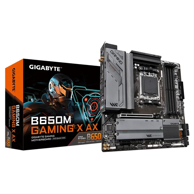 Материнська плата GIGABYTE B650M GAMING X AX - зображення 1