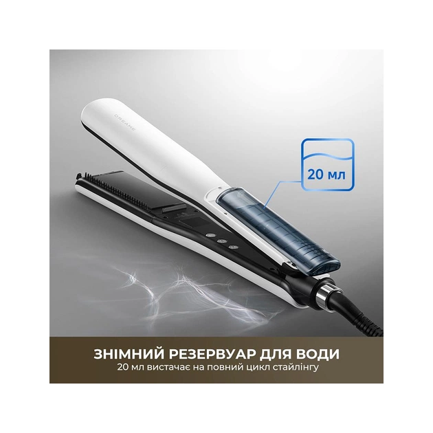 Выпрямитель для волос Dreame AuraSteam Straight White AA01A (AA01A-WH) - изображение 10