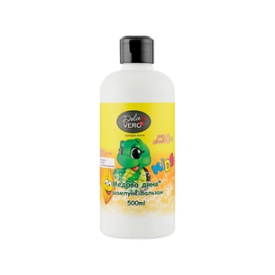 Дитячий шампунь Dolce Vero Kids бальзам Медова диня 500 мл (4820091147097) зображення 1