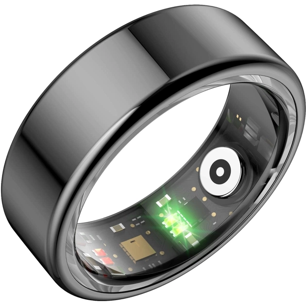 Смарт-кільце Smart Ring SSR-03 розмір 8 Чорний (1076467) - изображение 3