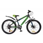 Велосипед Formula 24" DAKAR 2018 AM 14G DD рама-13" St чорно-зелений (OPS-FR-24-091) - зменшене зображення 1