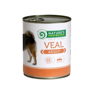 Консерви для собак Nature's Protection Adult Veal 800 г (KIK24633) зображення 1