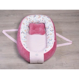 Кокон для новонароджених Верес Кокон-переноска Velour Rainbow (450.26) picture 1