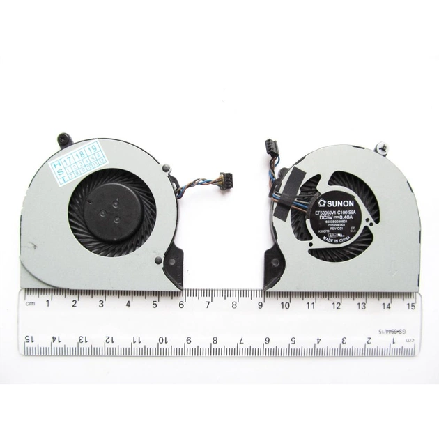Вентилятор ноутбука HP Elitebook Folio 9470m DC(5V,0.4A) 4pin (EF50050V1-C100-S9A/6033B0030901/702859-001) - зображення 1