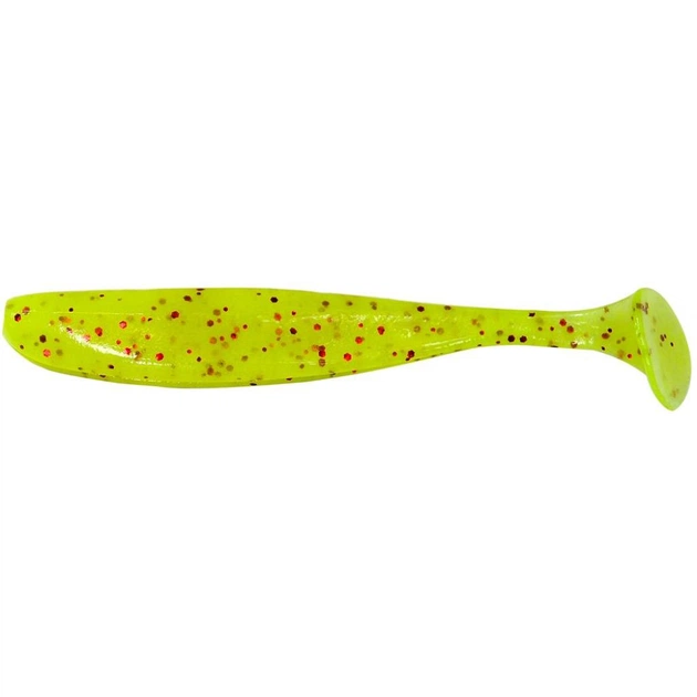 Силикон рыболовный Keitech Easy Shiner 4.5" (6 шт/упак) ц:pal#01 chartreuseredflake (1551.08.56) - изображение 1