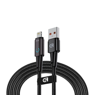 Дата кабель USB 2.0 AM to Lightning 1.2m 12W black Armorstandart (ARM75864) зображення 1
