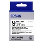 Стрічка для принтера етикеток Epson LK3WBW (C53S653007) - зменшене зображення 1