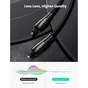 Кабель мультимедійний Optical Toslink 3.0m AV108 black Ugreen (10541) - preview 3
