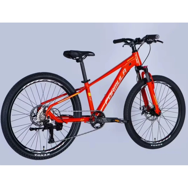 Велосипед Formula 24" ZEPHYR 3.0 DD рама-12" AL 2026 помаранчевий (OPS-FR-24-449) - зображення 3