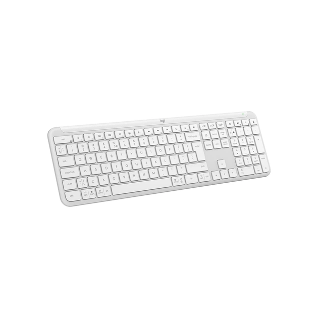 Клавіатура Logitech K950 Bluetooth/Wireless UA Off-White (920-012466) - зображення 1