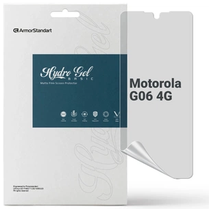 Пленка защитная Armorstandart hydrogel Matte Motorola G06 4G (ARM89053) изображение 1