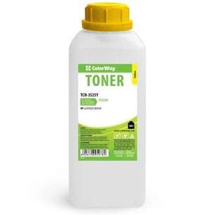Тонер ColorWay HP CLJ CP3525 180g Yellow (TCH-3525Y) зображення 1