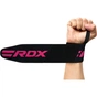Бинт для спорту RDX W2 Gym Wrist Wraps Pink Pro (WAH-W2P) - зменшене зображення 4