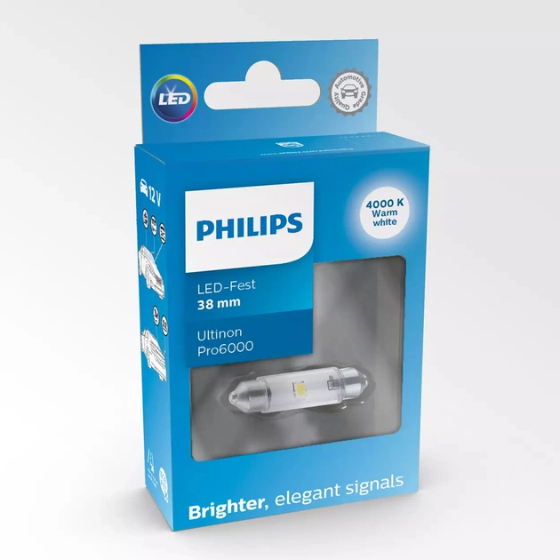 Автолампа Philips 11854WU60X1 - зображення 1