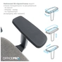 Офісне крісло OfficePro Elegant OC600-B-DG-DG (OC600-B-DG-DG) - зменшене зображення 6