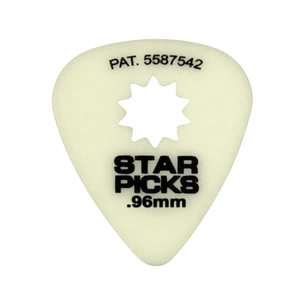 Медіатор Everly Glow In The Dark Star Pick Heavy .96mm 12 шт. (33003) зображення 1