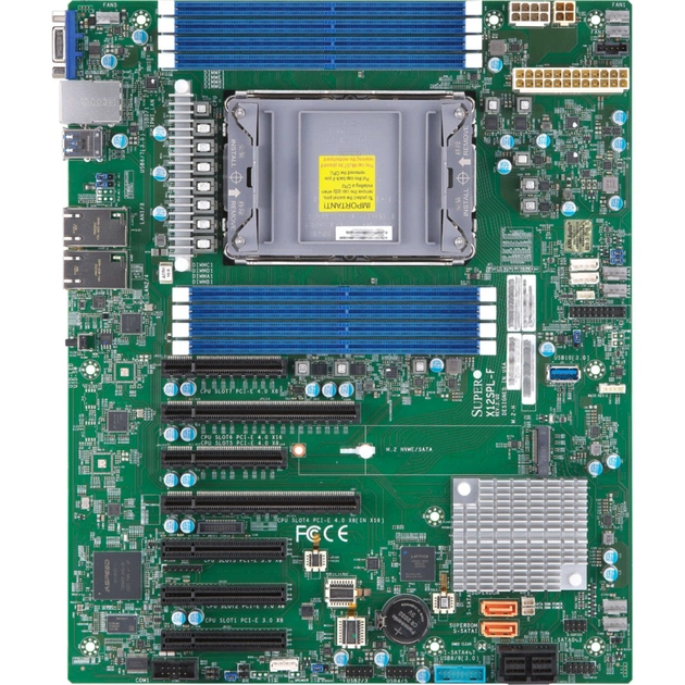 Серверна материнська плата Supermicro MB C621A ATX/MBD-X12SPL-F-O (MBD-X12SPL-F-O) - зображення 1