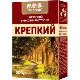Чай Три Слона "Міцний" 500 г (ts.16485) зображення 1