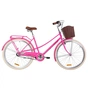 Велосипед Дорожник 28" COMFORT FEMALE PH рама-19,5" 2019 персик, багажник + кошик (OPS-D-28-127) - зменшене зображення 1