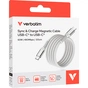 Дата кабель USB-C to USB-C 1.2m Magnetic 60W gray Verbatim (31850) - уменьшенное изображение 3