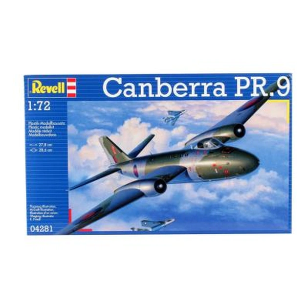Збірна модель Revell Висотний літак-розвідник BAC Canberra PR.9 1:72 (4281) - изображение 1