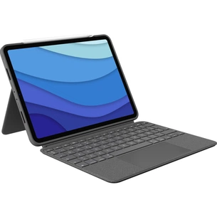 Чохол до планшета Logitech Combo Touch for iPad Pro 12.9-inch (5th generation) - GREY - UK (L920-010214) зображення 1