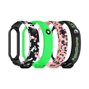 Ремінець до фітнес браслета Armorstandart комплект 4шт Xiaomi Mi Band 7/6/5 Cartoon hand-drawn (ARM59730) зображення 1