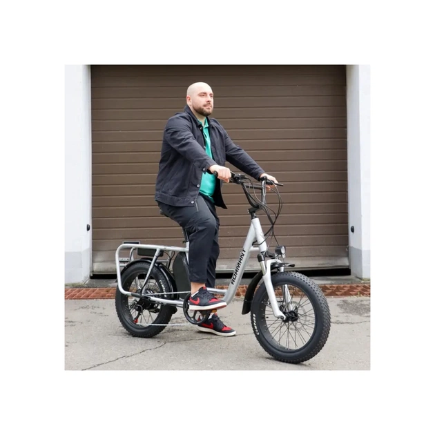 Електровелосипед Dorozhnik 20" ADAMANT HDD рама-18,5" 48B 17.5А*г 750Вт 2026 срiблястий (ELB-D-20-078) - picture 8