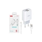 Зарядний пристрій XO L57 2.4A/2USB + lightning (XO-L57-LGHT) - зменшене зображення 3