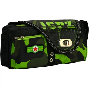 Пенал Cool For School 2 відділення Зелений (J-2395-green) зображення 1