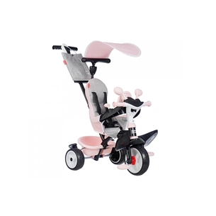 Дитячий велосипед Smoby Бебі Драйвер. Рожева перлина" з козирком, металевий (7600741504) зображення 1