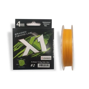 Шнур Favorite X1 PE 4x 150m 2.0/0.240mm 30lb/13.8kg Orange (1693.11.23) зображення 1